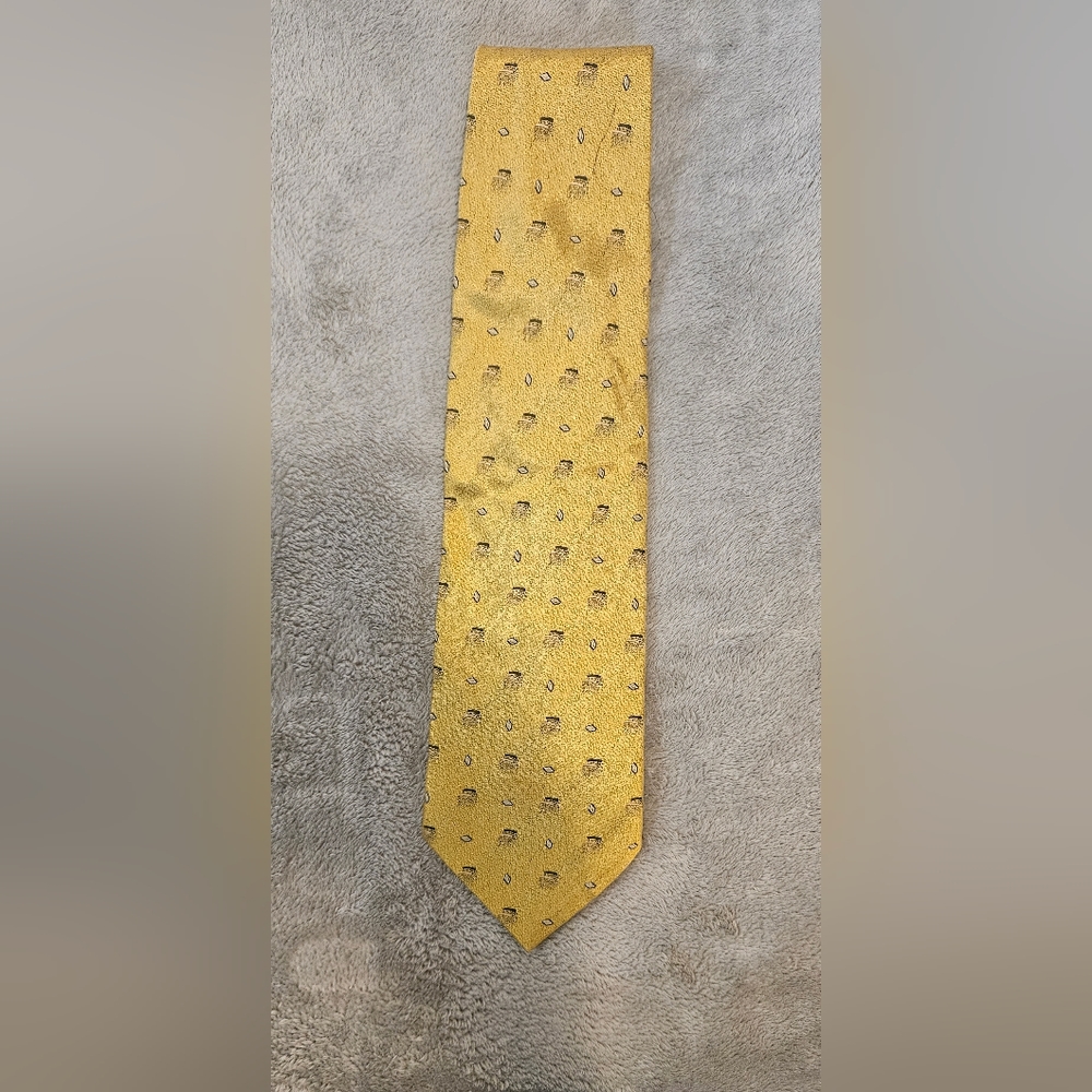 harve' benard Adult Gold Necktie